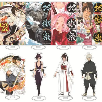 (EEEE) Tovarniško Prodaje Anime Jigoku Raku Slika Gabimaru Yuzuriha Amada Asaemon Ornament Zbirka Akril Stojalo Akcijski Model Igrača