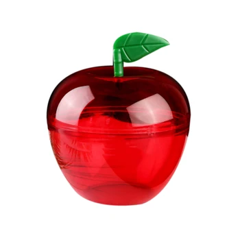 20PCS svate Prednost Apple Posodo Igrača, ki je Napolnjena Plastičnih Apple Oblikovan bonboniera Rojstni dan/Poroka Dekoracija