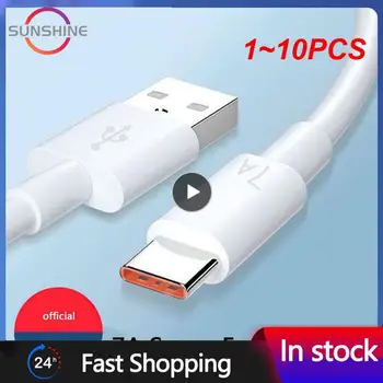 1~10PCS 120W USB Tip C Super-Hitro Polnjenje Kabel za P40 P30 Mate 40 Mi 12 USB C Hitro Charing Podatkovni Kabel Žice
