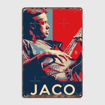 Jaco Pastorius Upam, Da Plakata Velikosti Jazz Glasbenik Zgodovina Plakat Kovinske Plošče, Pub Garaža Retro Stenski Dekor Tin Prijavite Plakati