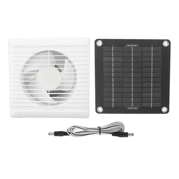 Sončne Fan Toplogrednih - 50 W Sončne celice + 10 Inch Sončne Izpušni Ventilator Za Skladišče, Toplogrednih