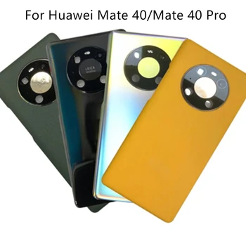Brand-New Visoke Kakovosti Za Huawei Mate 40 Kaljenega Stekla Nazaj Kritje Za Huawei Mate 40 Pro Nazaj Pokrov + Okvir Kamere