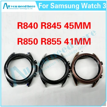 Za Samsung Galaxy Watch 3 45MM R840 R845 / Watch3 41MM R850 R855 Sredini Okvirja LCD Podporo Sredi Faceplate Ploščo, Zamenjava
