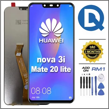 QD Tovarne Dobro Preizkušeni za Huawei Nova 3i,Zaslon na Dotik, Računalnike Skupščine Zamenjava Zaslona Za Mate 20 Lite 6.3 Inth