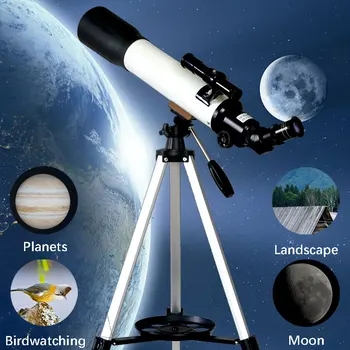 Astronomski Teleskop F70500 Refracting Strokovno Luna Finderscope High Definition Globoko Vesolje Začetnik Ravni za darilo