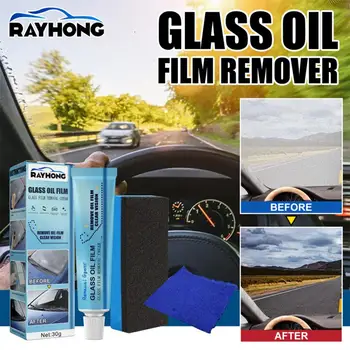 Rayhong GM Poliranje Stekla Razmaščevalec Čistilec Olja Film Čiščenje, Poliranje Pasta Za Kopalnico Steklo Vetrobransko steklo Avtomobila, Pranje