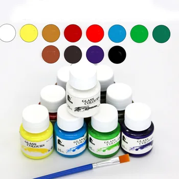 Gouache Barve Otrok Akvarel 12-barvni Set 25ml Akril Barve DIY Grafiti Oblikovanje Art Potrebščine, Šolsko Darilo