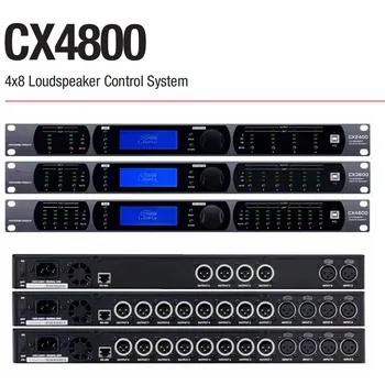 CX serija Zvočnik sistem nadzora CX4800 Strokovno Digitalni Zvočni Procesor DriveRack 4 V 8 Iz 32Bit DSP Procesor
