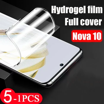 5/3/1pcs hydrogel film za huawei Nova 10 9 Pro mehko poln kritje 10Z 8i 7 8 SE mladi zaščitni film Ni Stekla screen protector