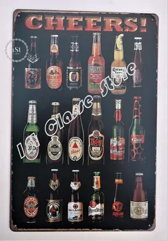 Piva Na Svetu, Hura Ploščo Retro Kovinski Tin Prijavite Plaketo Plakat Wall Decor Art Zanikrni Šik Darilo, Primerno 12x8 Palčni