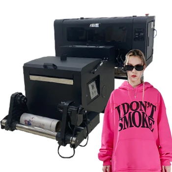 Tovarniško Dobavo 30 cm DTF Film Hišne Film Fluorescentna T-Shirt Tkanine v Prahu Polje v Prahu, Tresenja Direktno na film Dtf Tiskalnik