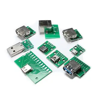 USB power adapter Mikro/Mini/Vrsta/BF/AF kvadratnih vrata/T port/moški/ženske