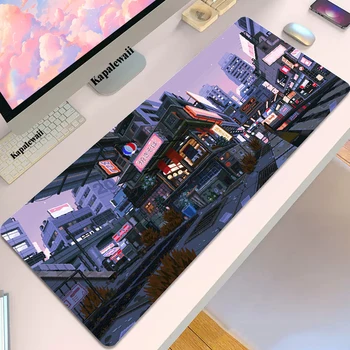Velika Mousepad Pixel Art Mousemat Mesa Igra Pra Pc Miško Pad Igralec Tabela Preproga Speed Desk Mat Gaming Pripomočki Tipkovnico Blazine