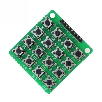 4x4 Matrix 16 Tipkovnica Tipkovnica Modul 16 Gumb Mcu za Arduino