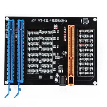 APG PCI-E X16, z Dvojnim Namenom Vtičnico Tester Prikaz Slike Video Kartice Checker Tester Grafične Kartice Diagnostično Orodje