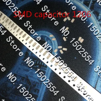 30PCS/VELIKO SMD keramični kondenzator 1206 15PF 1KV 1000V 5% NPO COG Keramični Kondenzator 150J/1KV
