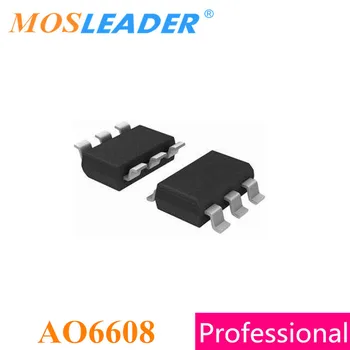 Mosleader AO6608 SOT23-6 100 KOZARCEV 1000PCS N + P Kanal 20V, Narejene na Kitajskem Visoke kakovosti