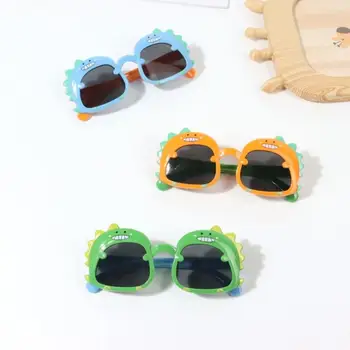 Otroke, Risanka Sončna Očala Fantje Srčkan Dinozaver Očala Za Zaščito Pred Soncem Ljubko Moda Otroci Eyeglass Beach Party Očala