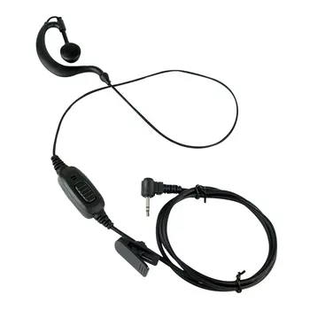 1 Pin 2,5 mm Walkie Talkie Žične Slušalke Eno Uho Slušalke Prenosni Ergonomska Slušalka Zamenjava za HYT TC310/TC320/TC1688