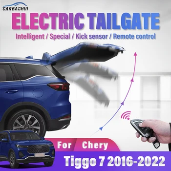 Avto Električna vrata prtljažnika Pametna Električna trunk pogon Kick Senzor Avto Accessori Za Chery Tiggo 7 2016-2022,Zadnja vrata power kit