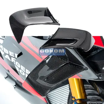 Gokom Dirke Motociklističnega Deli Winglets Krilo iz Ogljikovih Vlaken Za Ducati Panigale V4 V4S 2023+
