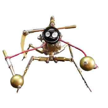 DIY Kovinski Model Komplet Vzporednega Sveta Mehanske Vesolje: Ghost Warrior Rdeče Wang 3D Sestavljanje Puzzle Igrača za Otroke, Ustvarjalne Darila