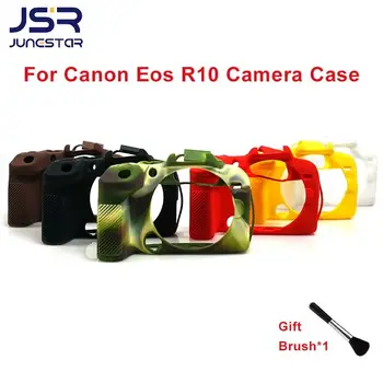 Silikonski Kože Primeru Zajema DSLR Fotoaparat Torba Za Canon EOS R10 Fotoaparat Varstvo Silikonsko Ohišje Canon R10