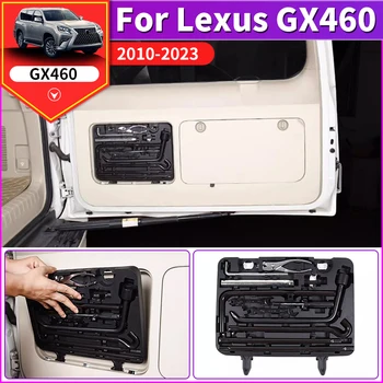 Za 2010-2023 Lexus 460 GX460 vrata prtljažnika Prtljažnik Sili Toolbox Notranje zadeve Nadgrajeno Dodatki, Spremembe 2019 2020 2021 2022